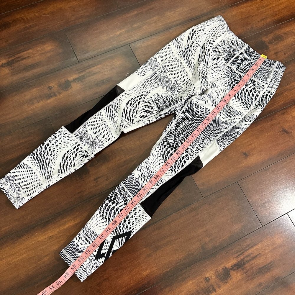 Workout Empire Low Waist Performance Tights Snow TOP Fitness Yoga Leggings S - Picture 7 of 8